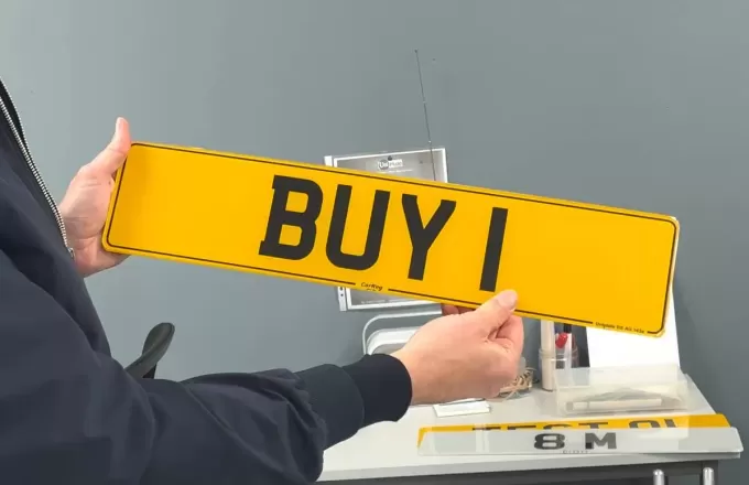 All About Perspex Number Plates in the UK